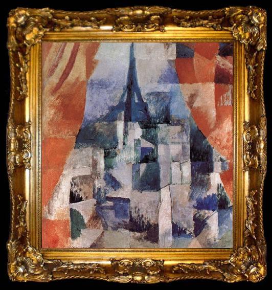 framed  Delaunay, Robert Window, ta009-2